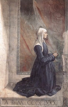 寄贈者の肖像 ネラ・コルシ・サセッティ ルネサンス フィレンツェ ドメニコ・ギルランダイオ Oil Paintings